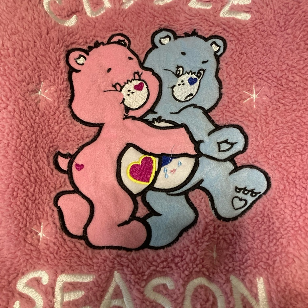 Care Bears Pullover Sherpa Sweatshirt Cuddle Season XLarge Ladies